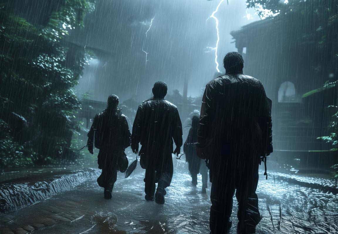 暴雨古墓探险：三少僵尸较量传奇崛起