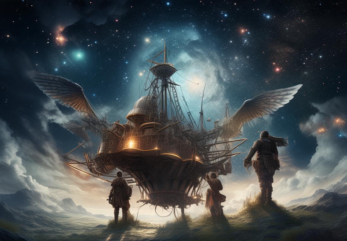 苍穹纪元：星辰闪烁下的星际探险之旅