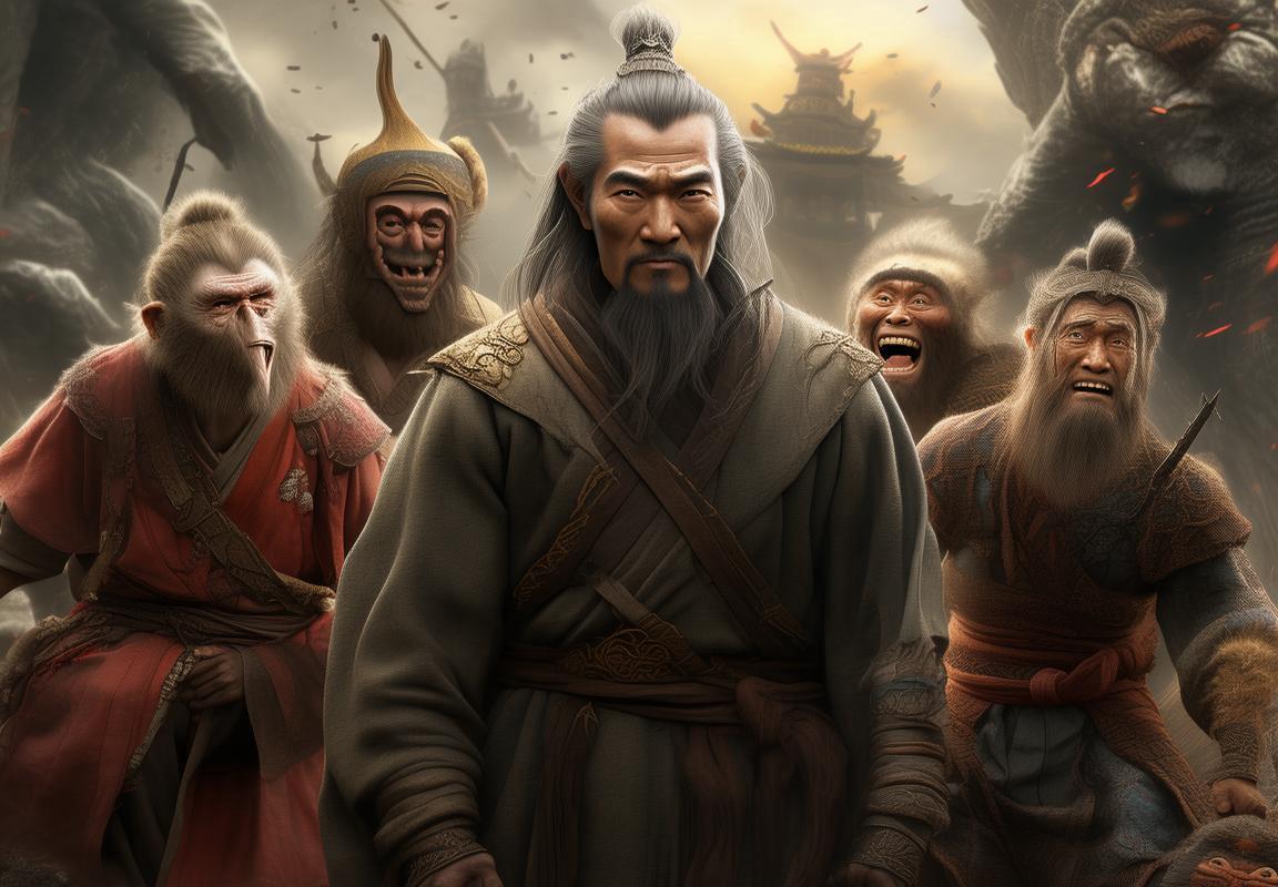 西游降魔篇：孙悟空猪八戒沙僧的江湖传奇之旅