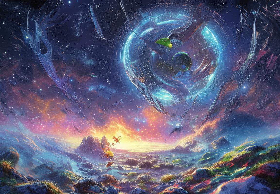 星际戴森球计划与精灵宝可梦：黑白抉择冒险之旅
