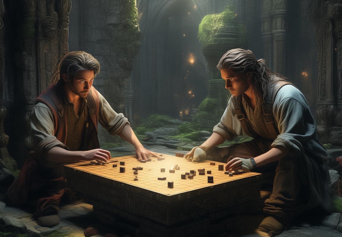 五子棋古墓丽影联手：神奇故事中的棋艺胜利
