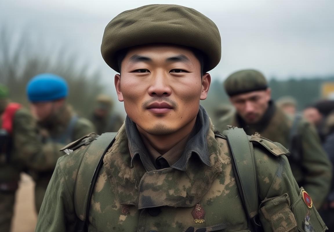 乌克兰抓获朝鲜士兵街头趣事：跨国友谊的温馨瞬间
