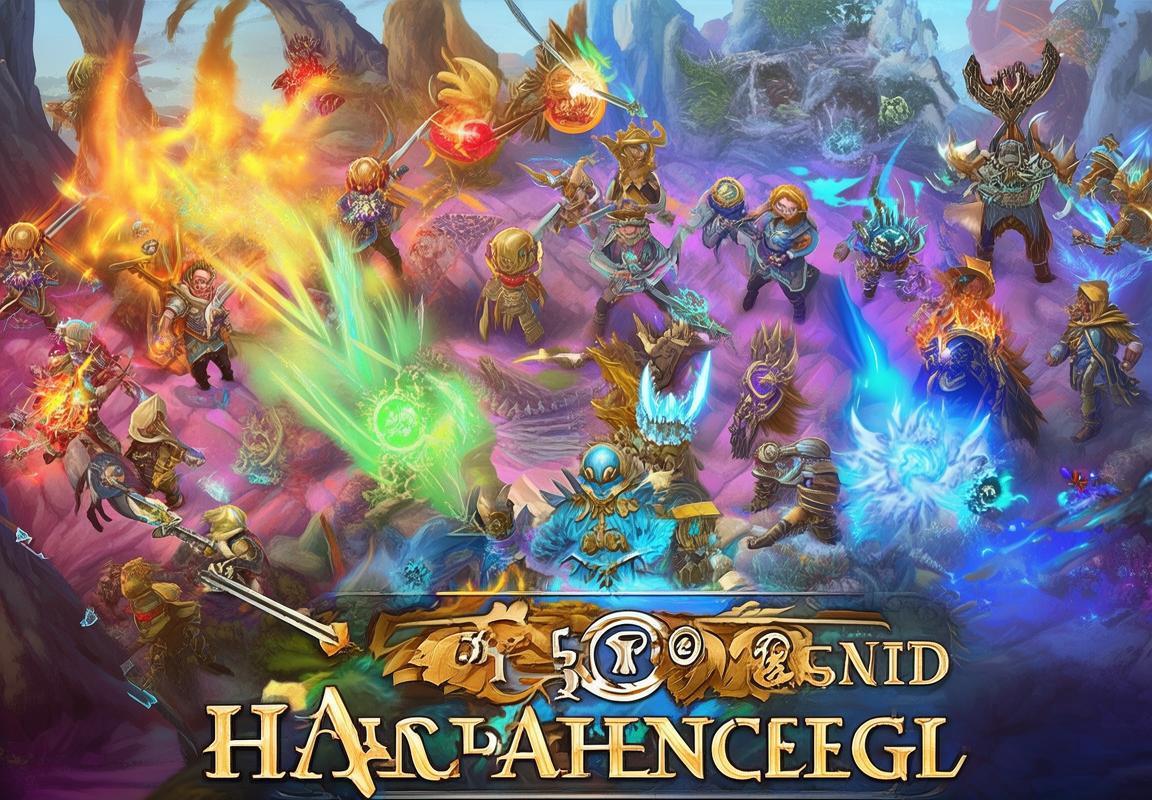 大天使之剑H5：奇幻江湖挑战，英雄指尖冒险体验