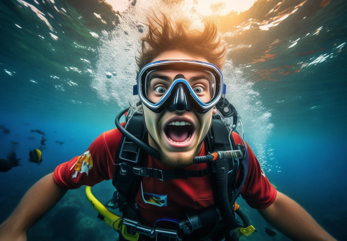 潜水之旅：三少海底惊魂，生与死的边缘挣扎