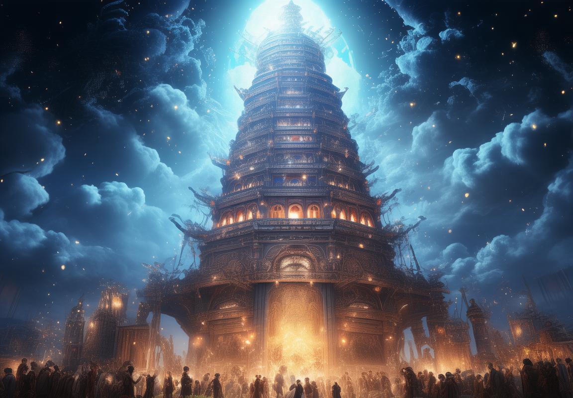 古老的东方传说：我们一起探寻通天塔的梦想之光
