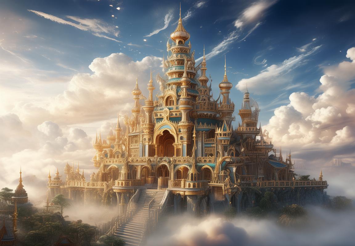 梦幻天宫：星空下的仙界仙境体验之旅
