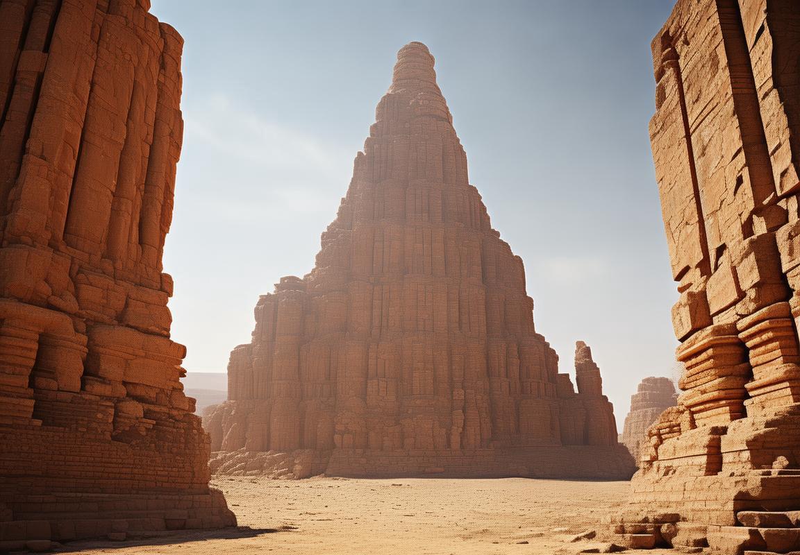 揭秘通天塔：古代智慧结晶与神秘砖石之谜