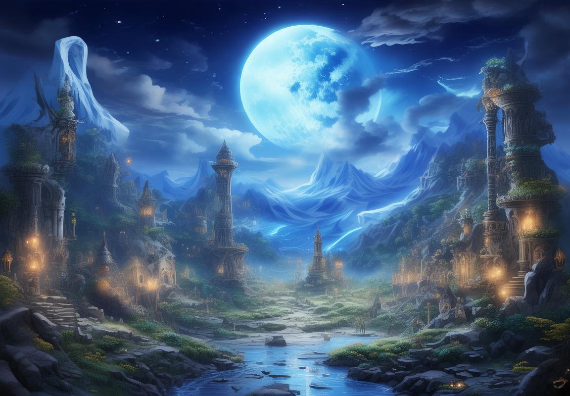 蓝月传奇：奇幻世界体验挑战，经典激情之旅