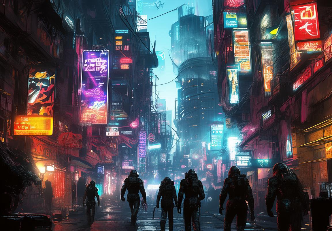 赛博朋克2077强者为王 生化奇兵未来感游戏世界探险记