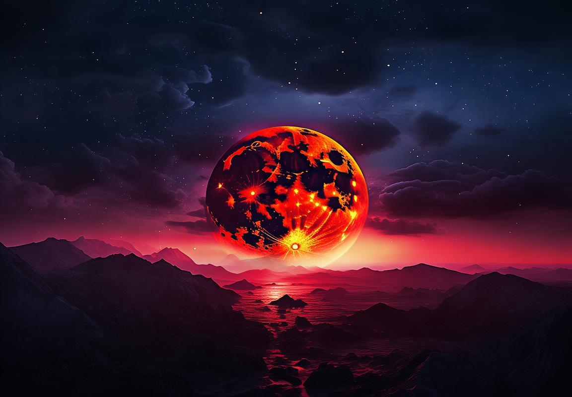血月传说：文明尘埃中的黑暗体验，星空下的神秘星辰