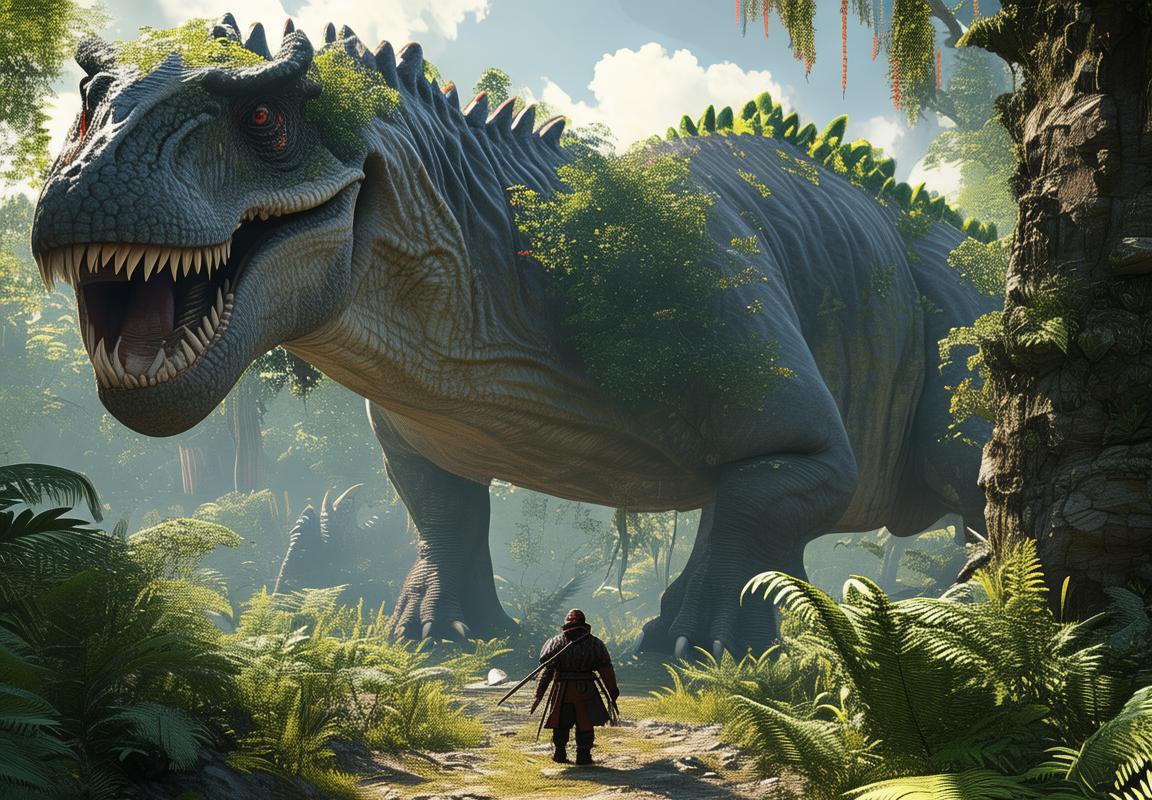 只狼影逝二度DLC：恐龙世界冒险逃生之旅，挑战与惊喜