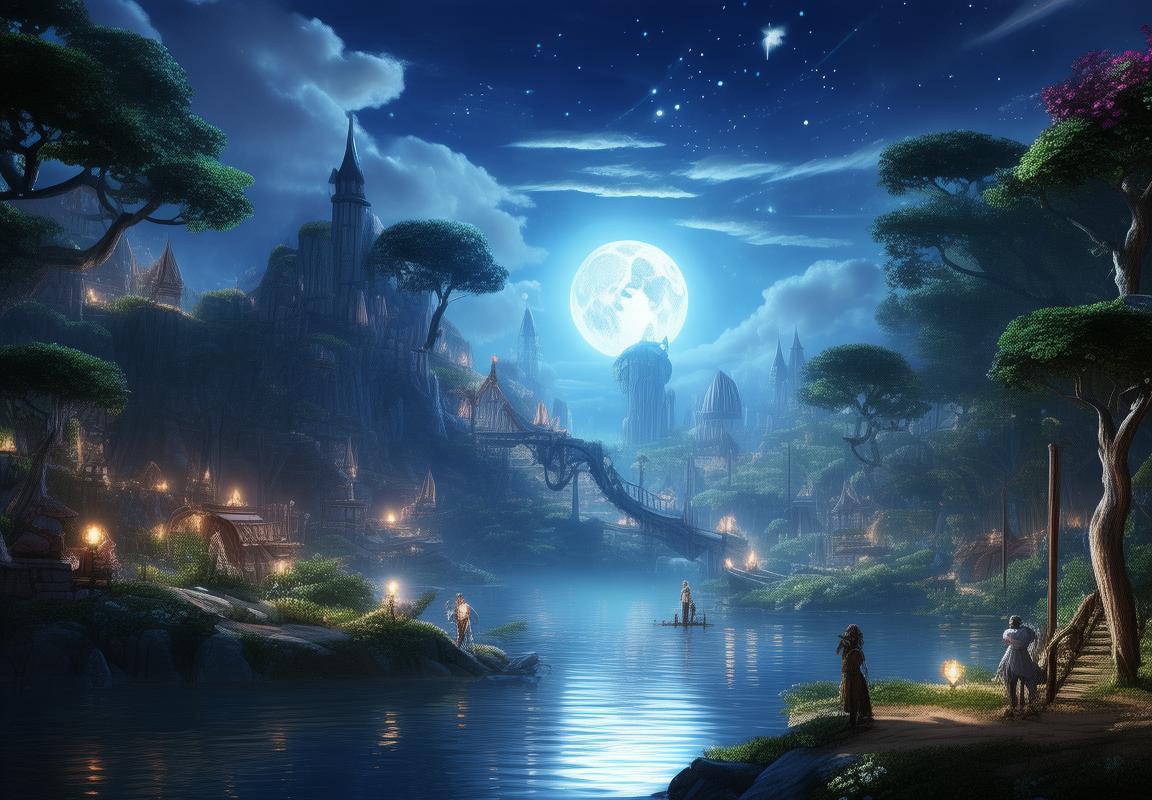 蓝月传奇：星辰挑战，黑暗中的传奇故事