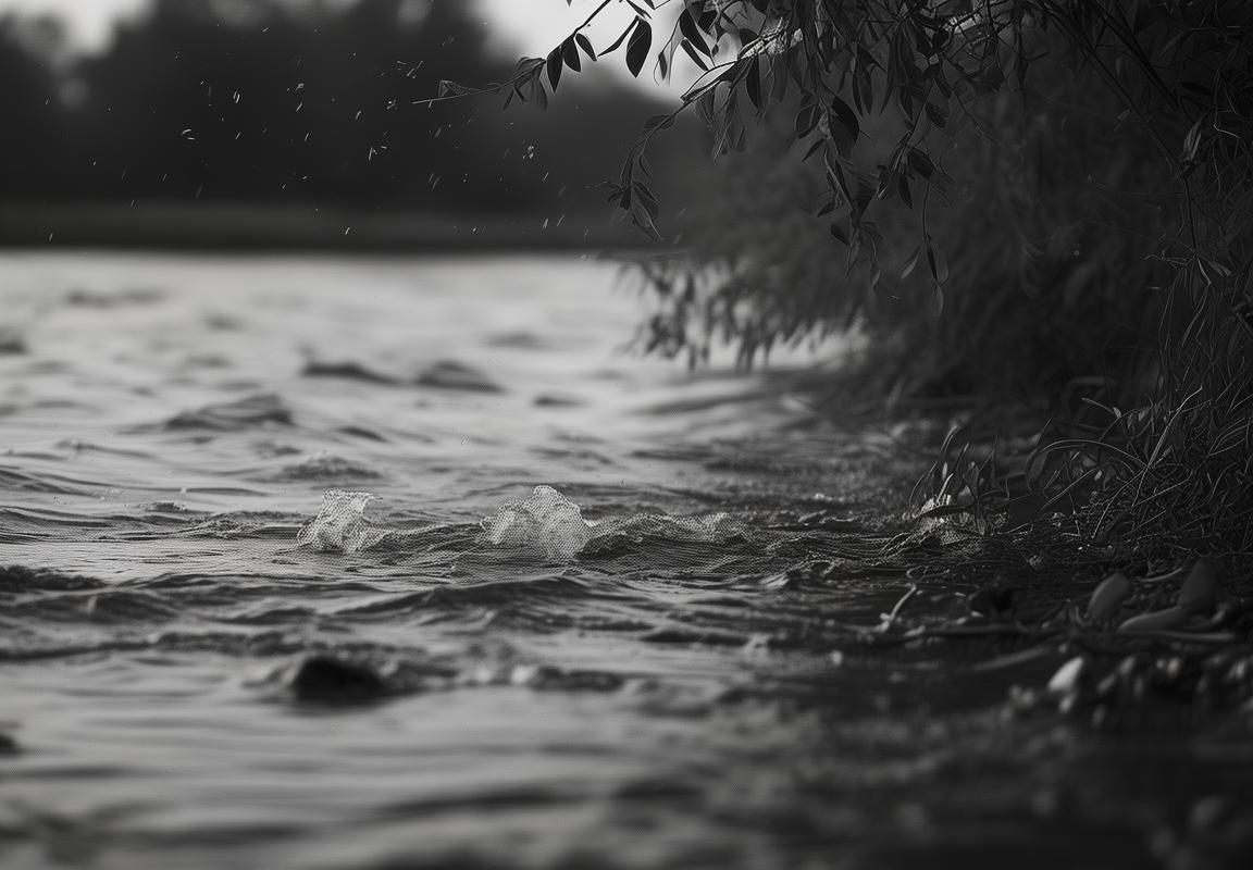 梦回江畔：江水潺潺中的怀旧童年画卷
