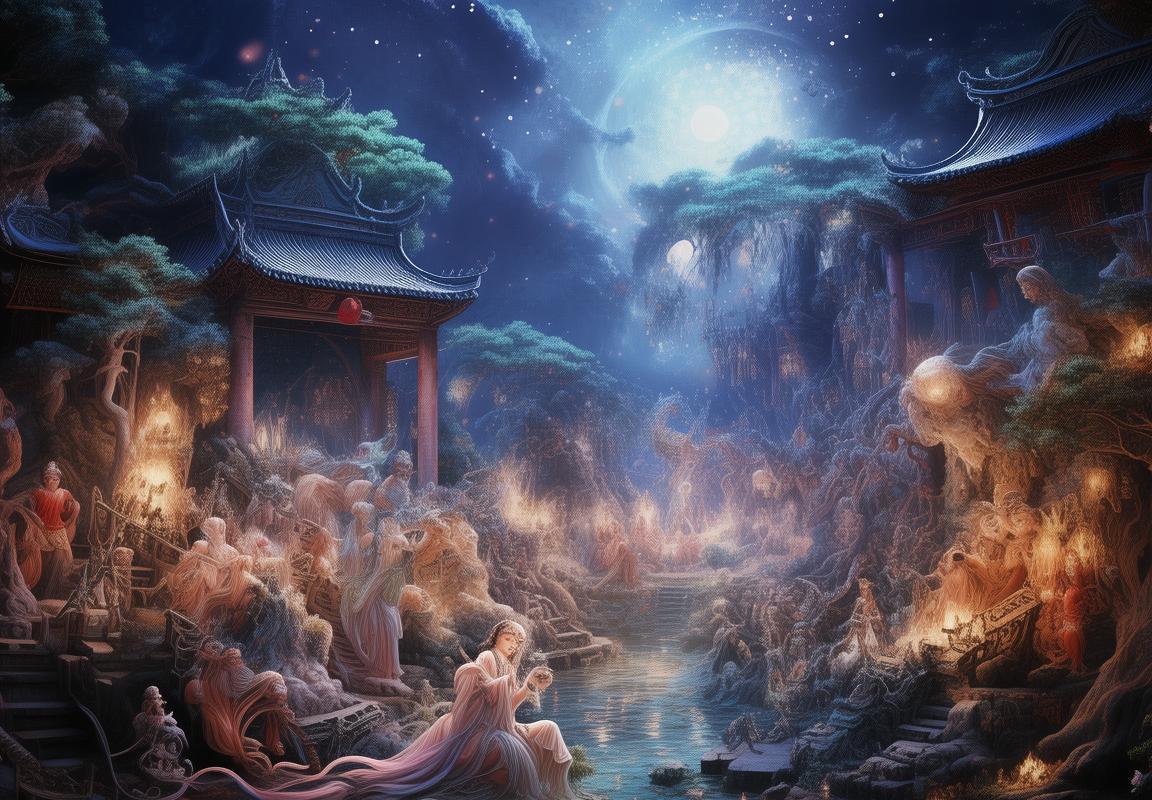 华夏神魔传说：穿越时空的璀璨星辰