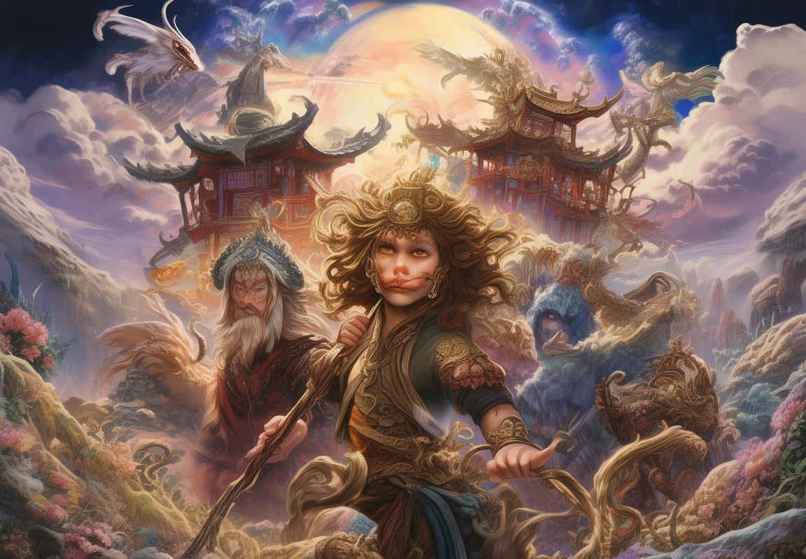 西游伏魔录：奇幻冒险与英雄挑战之旅