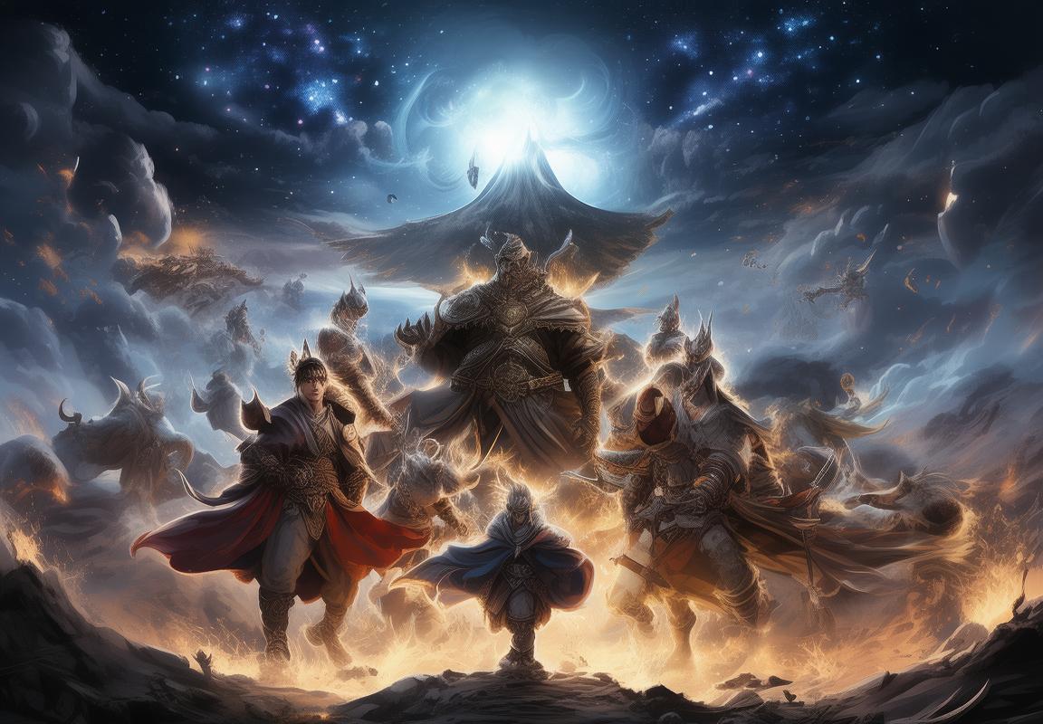 九天封神：英雄挑战黑暗，谱写传奇篇章