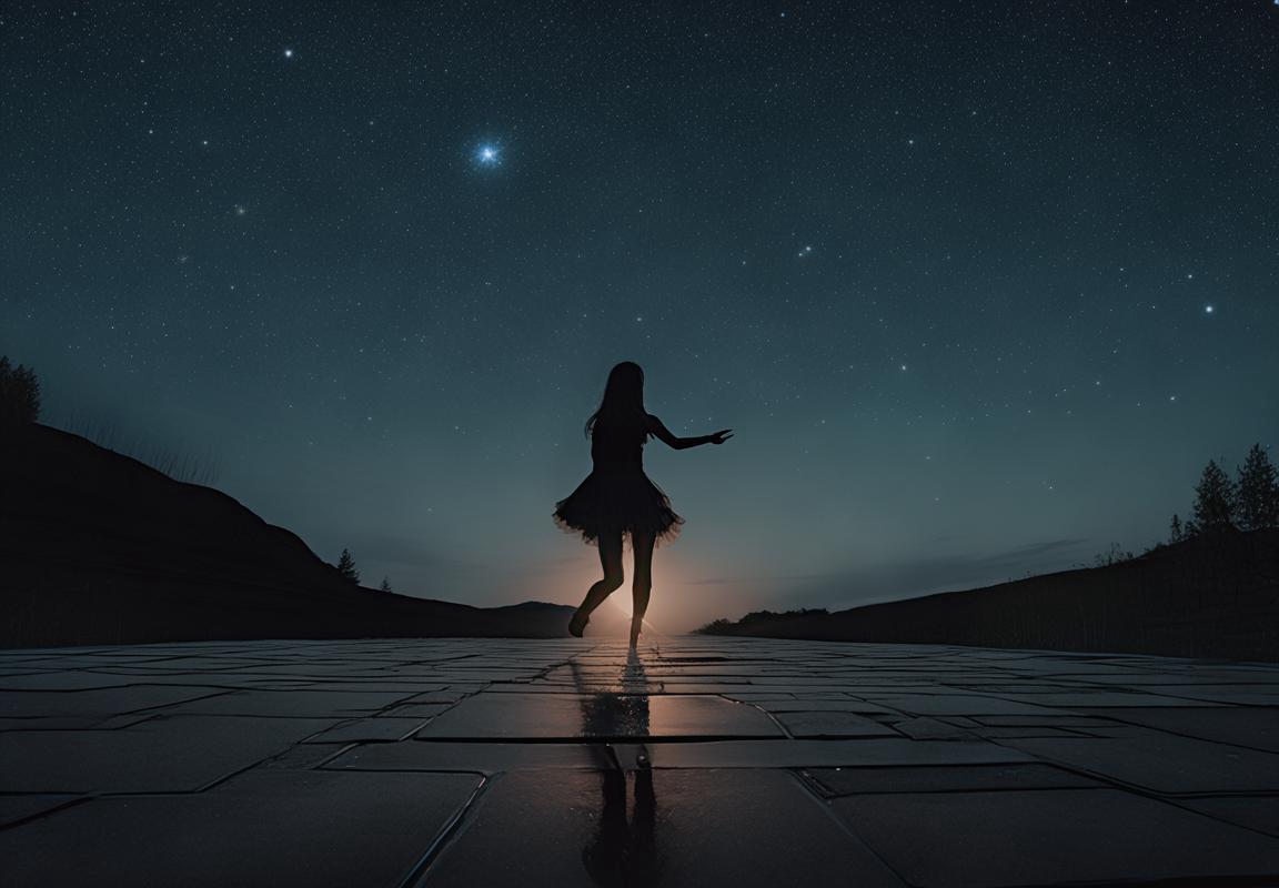夜空下的星光梦想之旅：我的黑暗世界
