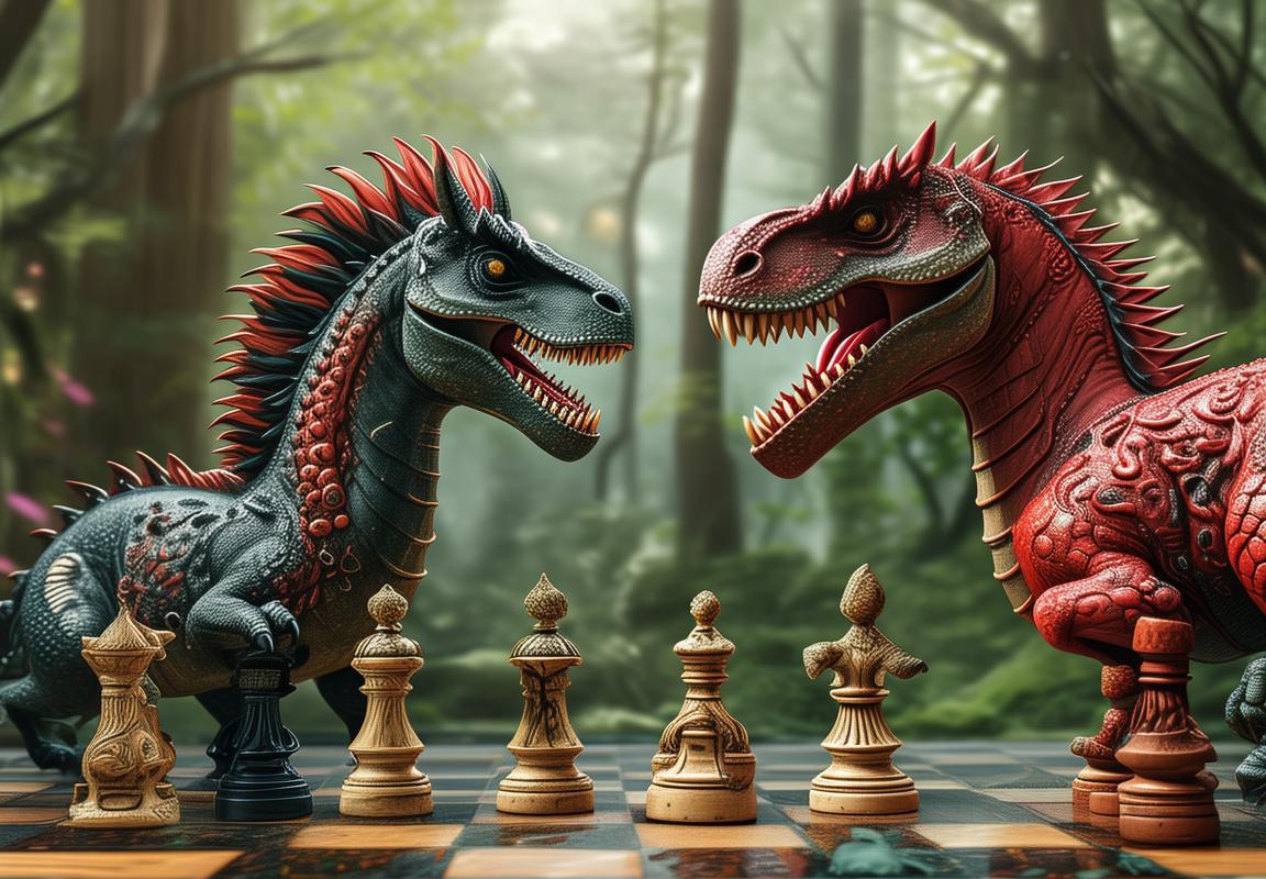 象棋新布局：恐龙世界奇幻冒险对战体验