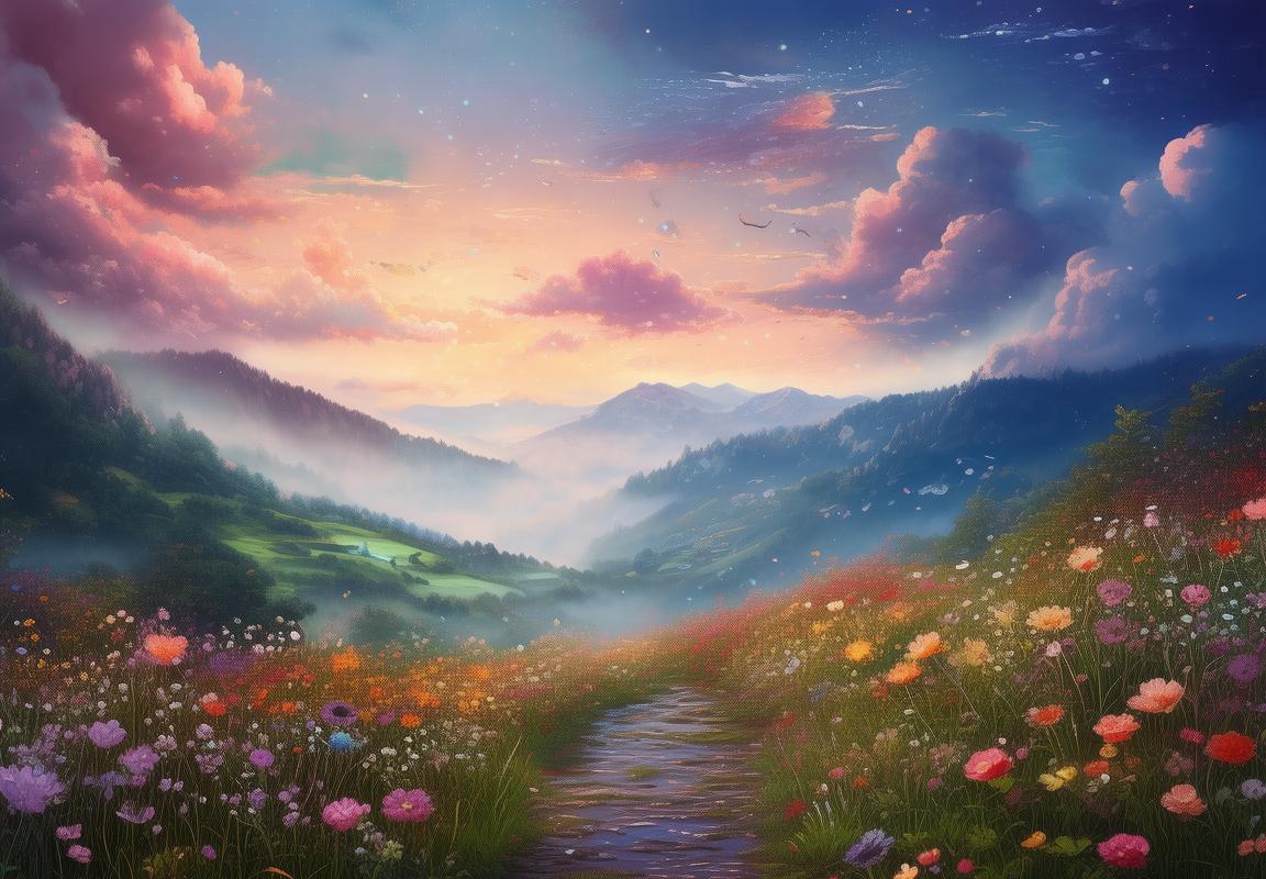 幻靈仙境：星空下的惊喜之旅，尘埃洗净的梦幻世界