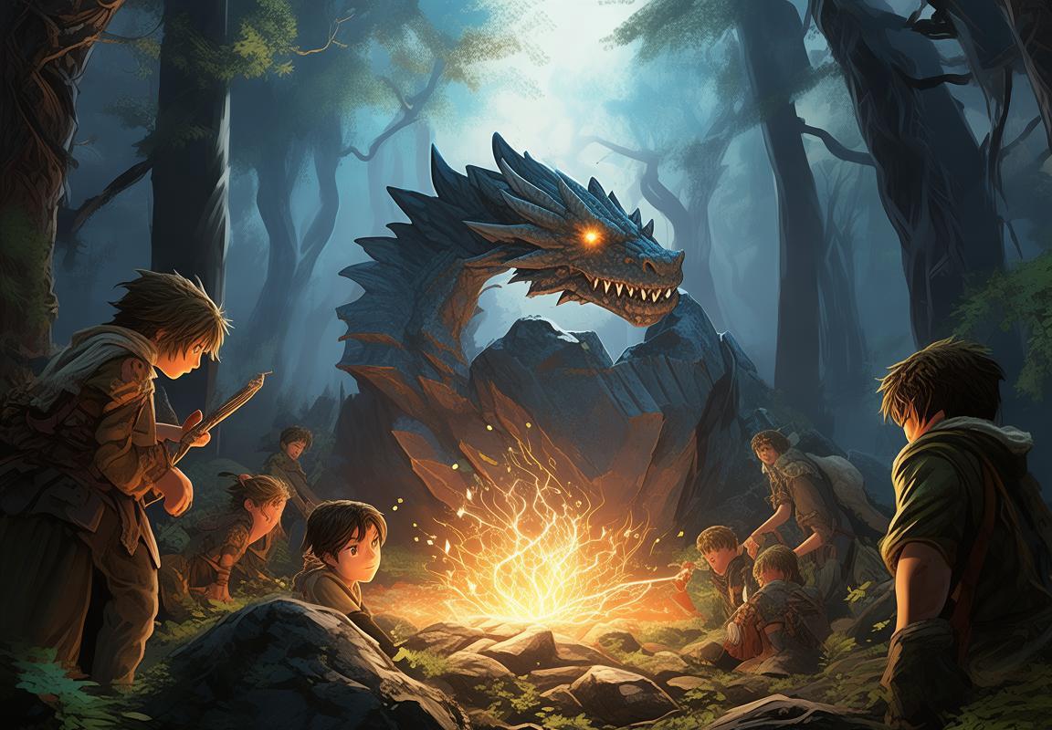 龙魂传说：少年触龙脉，奇幻旅程觉醒记