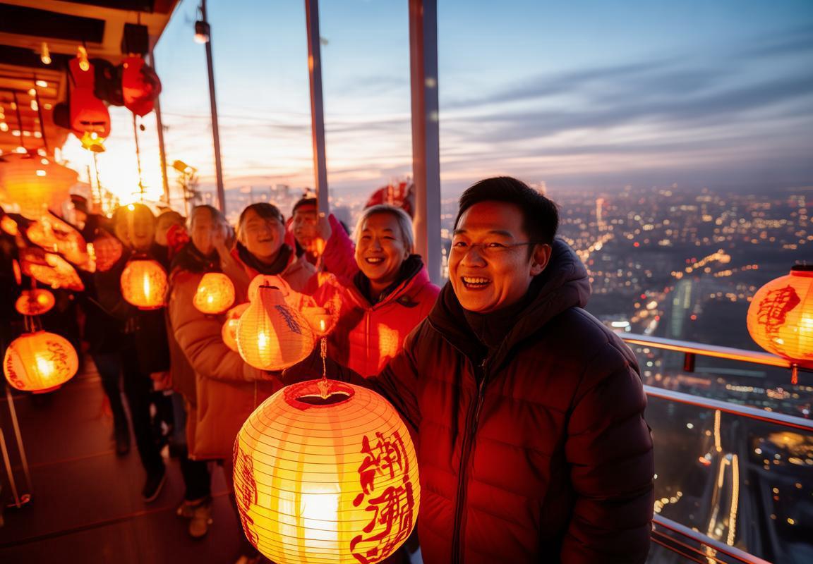 第一高楼新年钟声中文贺岁，共享喜悦团圆