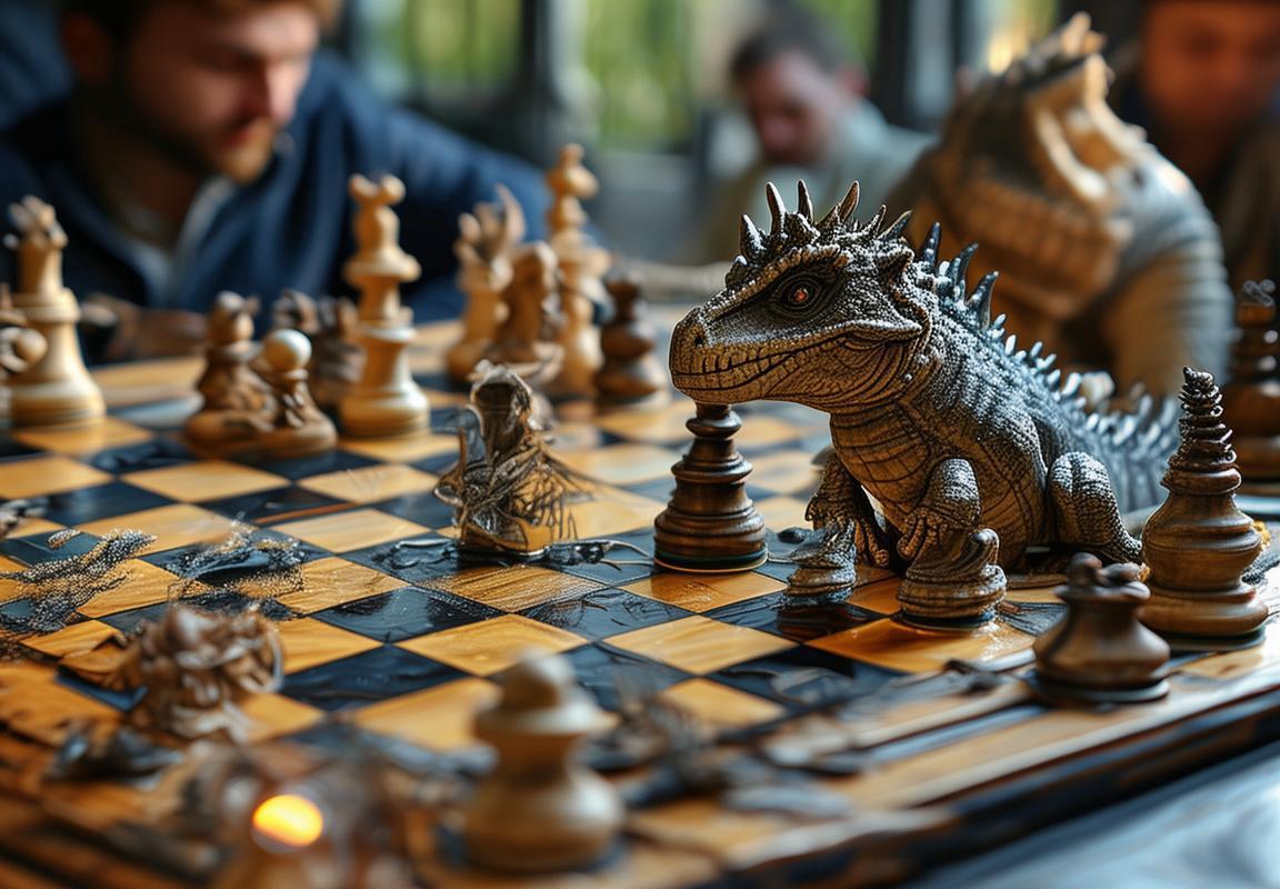 象棋新布局奇幻恐龙世界：挑战传奇，尘埃中的英雄梦想