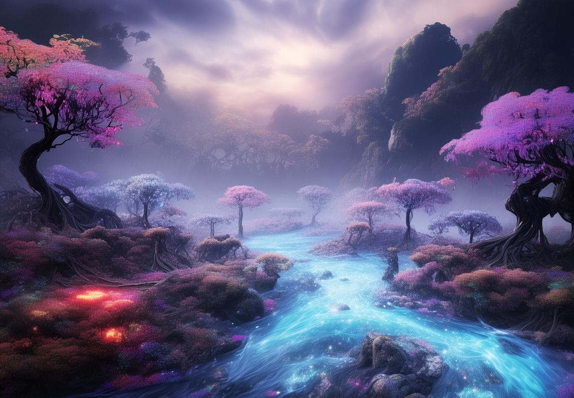 幻靈仙境：云雾缭绕的梦幻之旅