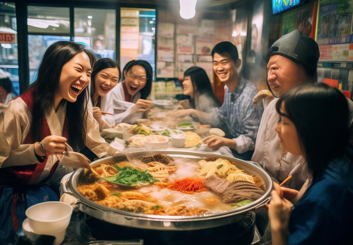 火锅店一半是韩国人：跨国文化交流中的火锅魅力体验