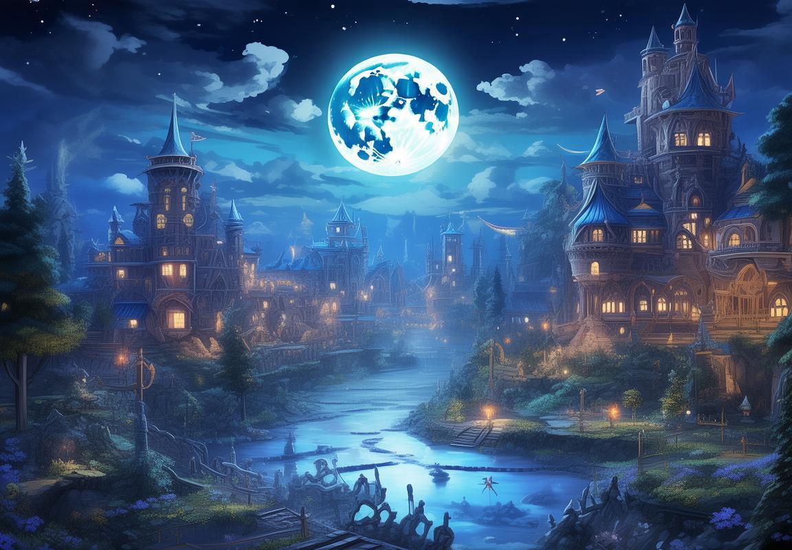 蓝月传奇：梦幻江湖，挑战梦想，寻找宝藏之旅