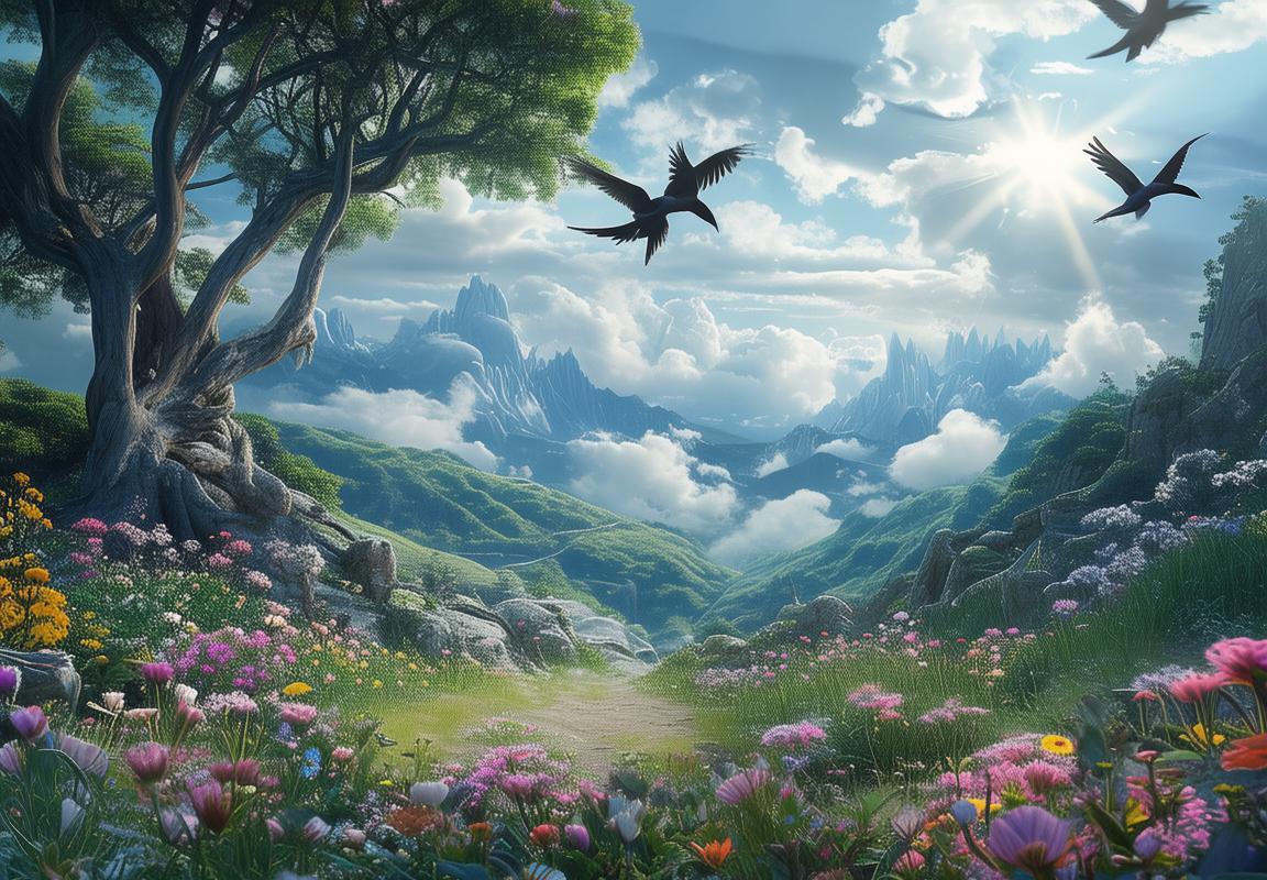 幻靈仙境：星空下的神秘仙境之旅