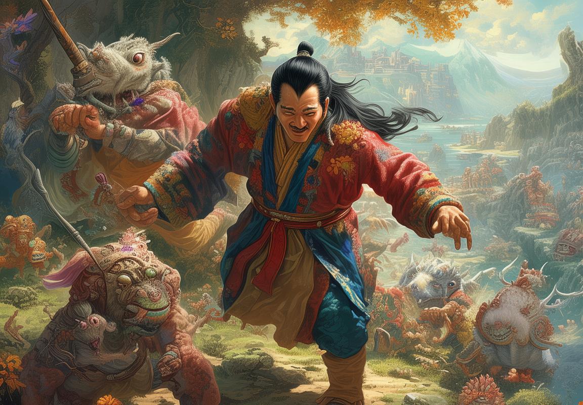 西游降魔篇：唐僧师徒奇幻冒险之旅