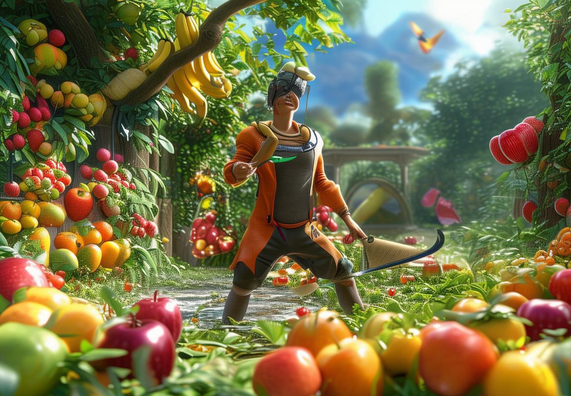虚拟现实游戏体验：水果忍者VR版、超合金坦克大战重温经典，欢乐无限挑战