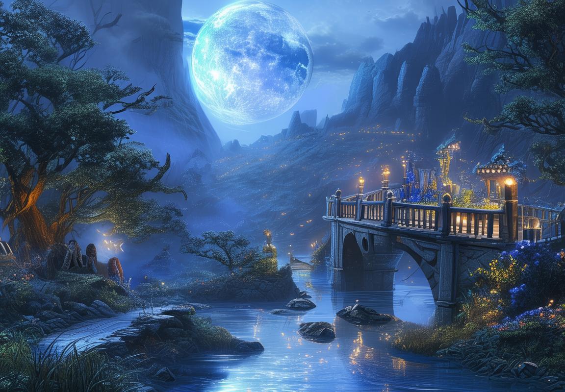 蓝月传奇：挑战黑暗，英雄之旅中的奇幻惊喜
