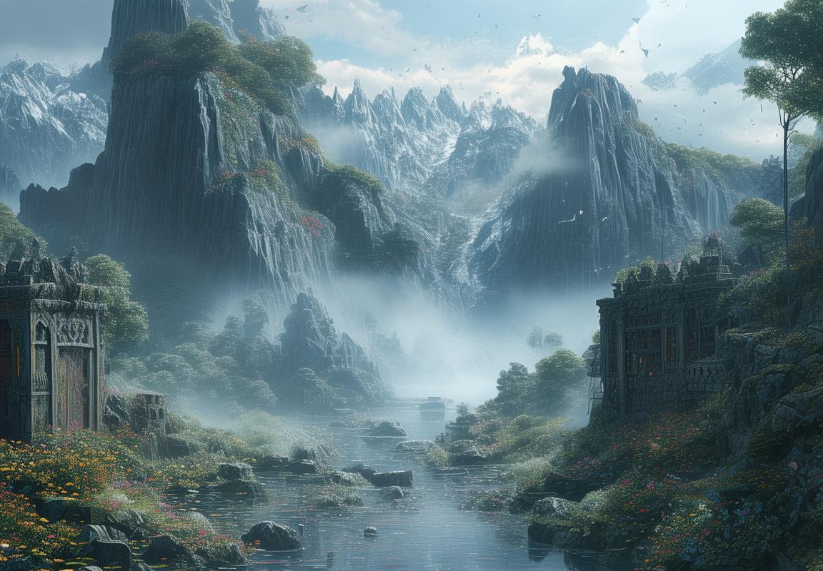 幻靈仙境：梦幻星空下的心灵之旅