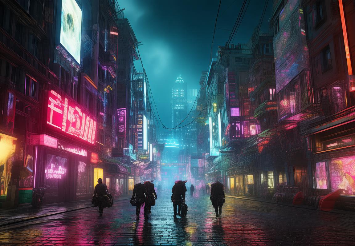赛博朋克2077穿越欧洲：街头盛宴，赛博之光