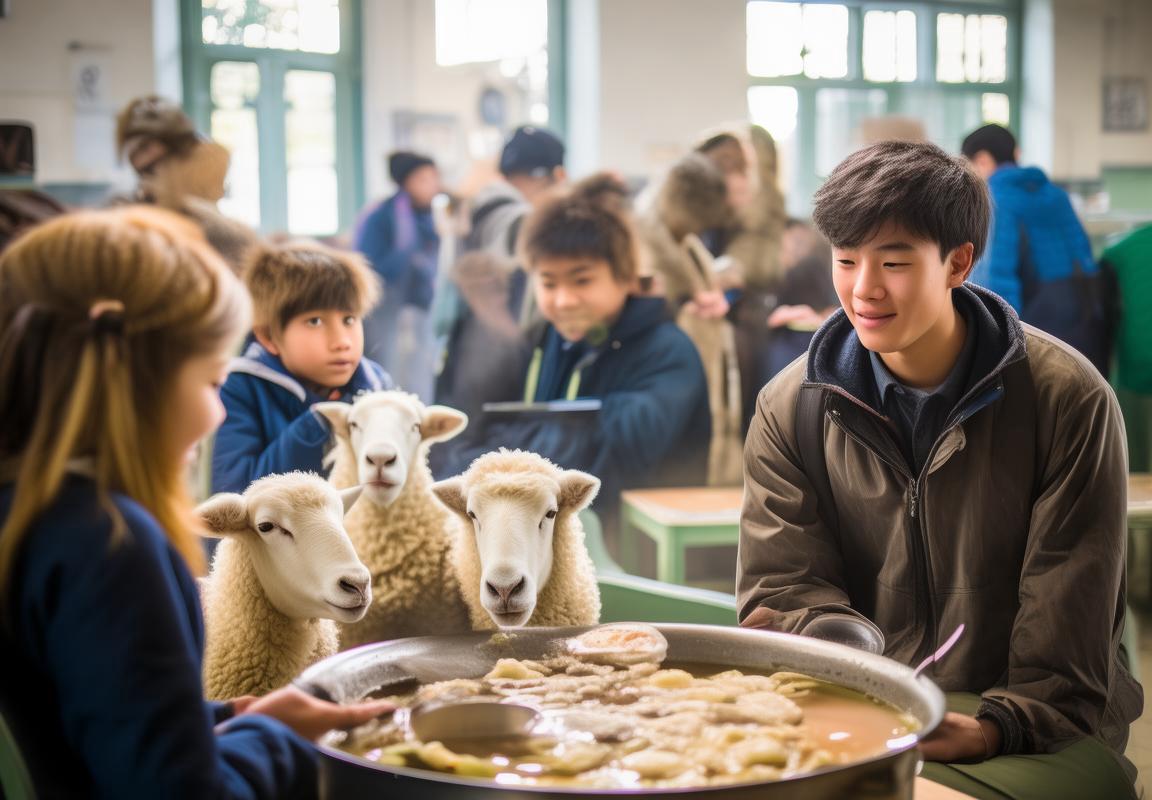 买19只羊请全校喝汤：校园羊汤盛宴，三少羊汤筹资活动
