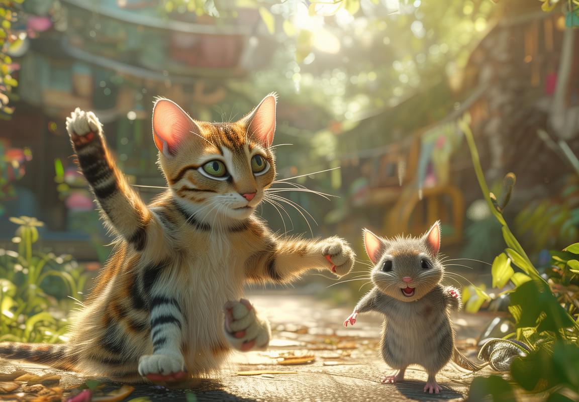 猫鼠欢乐互动：从使命召唤到动物园之星的冷战萌趣体验