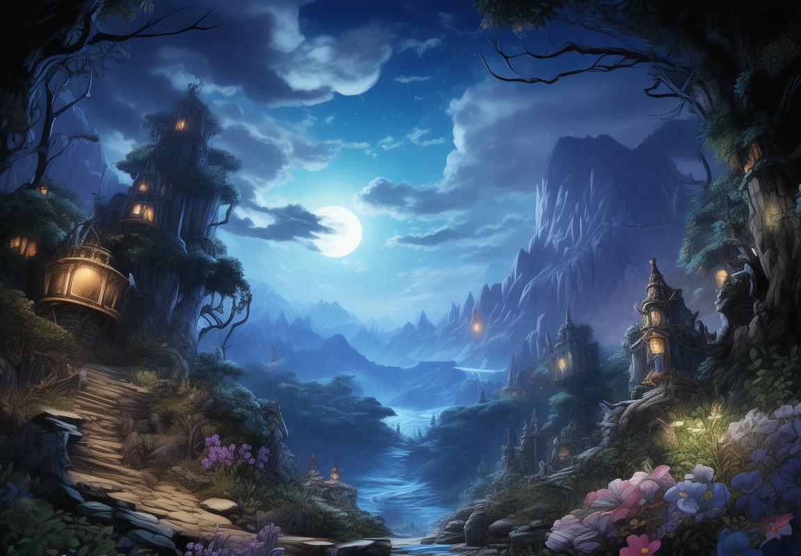 蓝月传奇：挑战黑暗，我们一起探索奇幻之旅