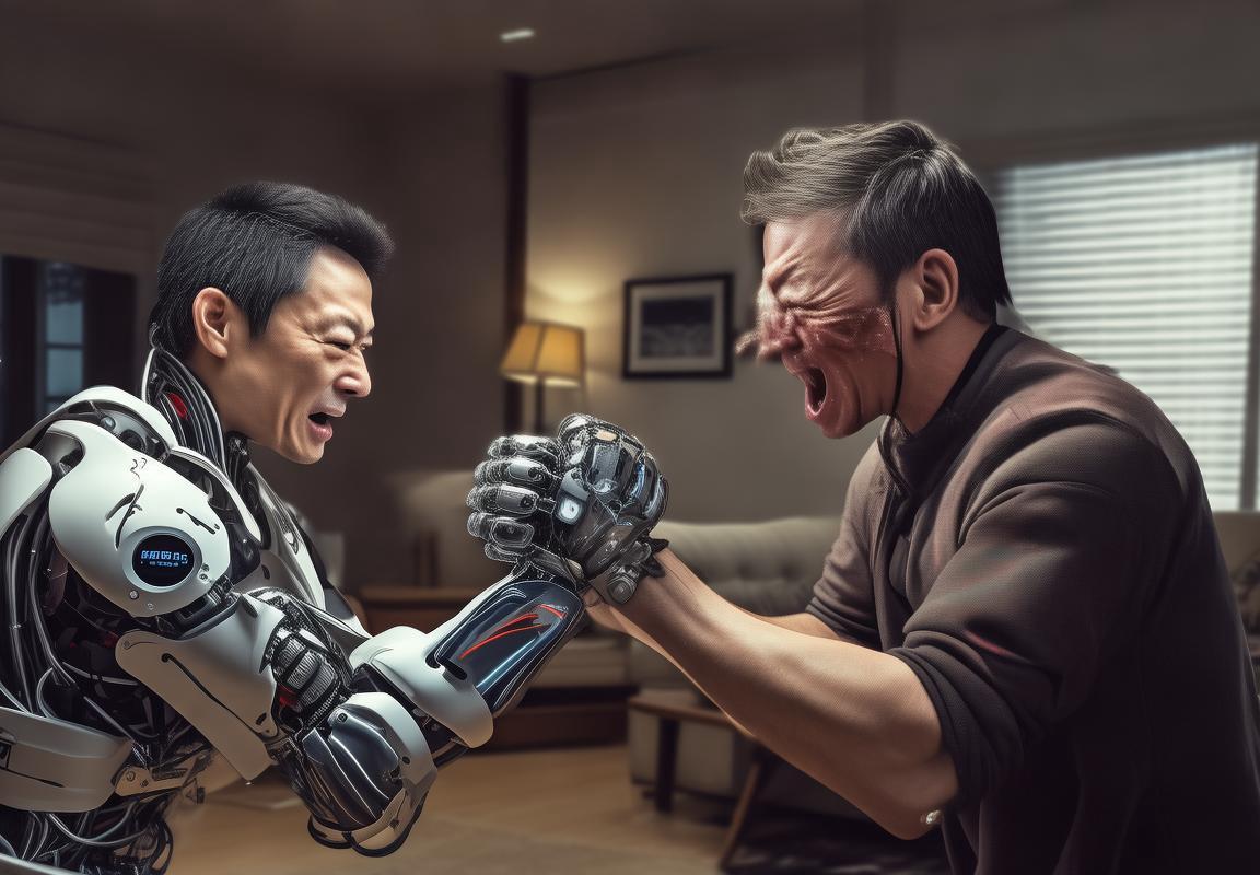 三少与机器人掰手腕竟骨折，机器人的腕力太惊人！