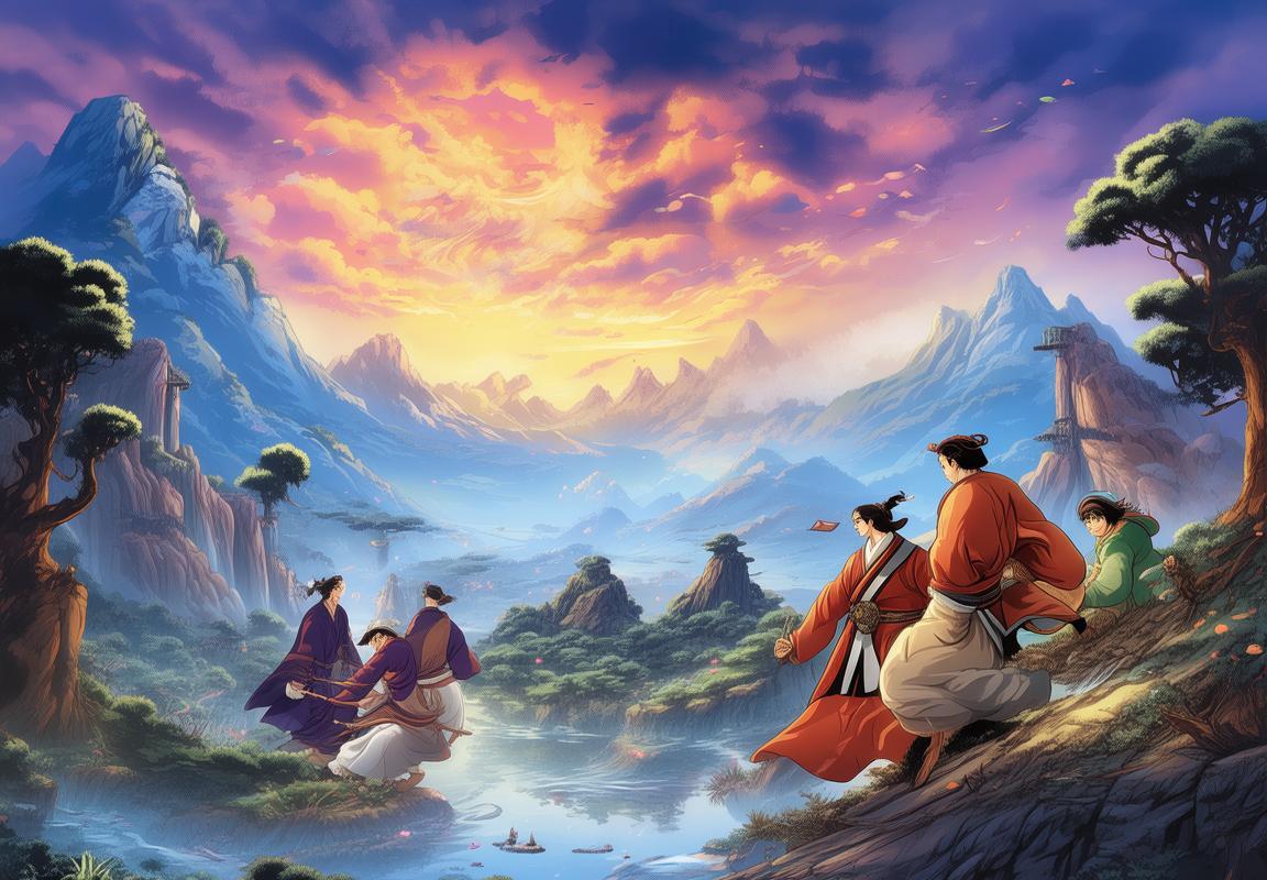 古代传奇浪漫西游：唐僧师徒西行奇幻之旅