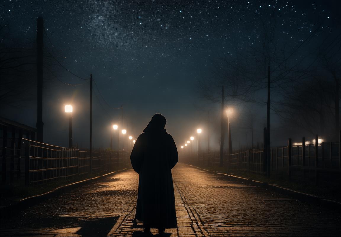 黑暗中的希望：星光下的灵魂挑战与体验