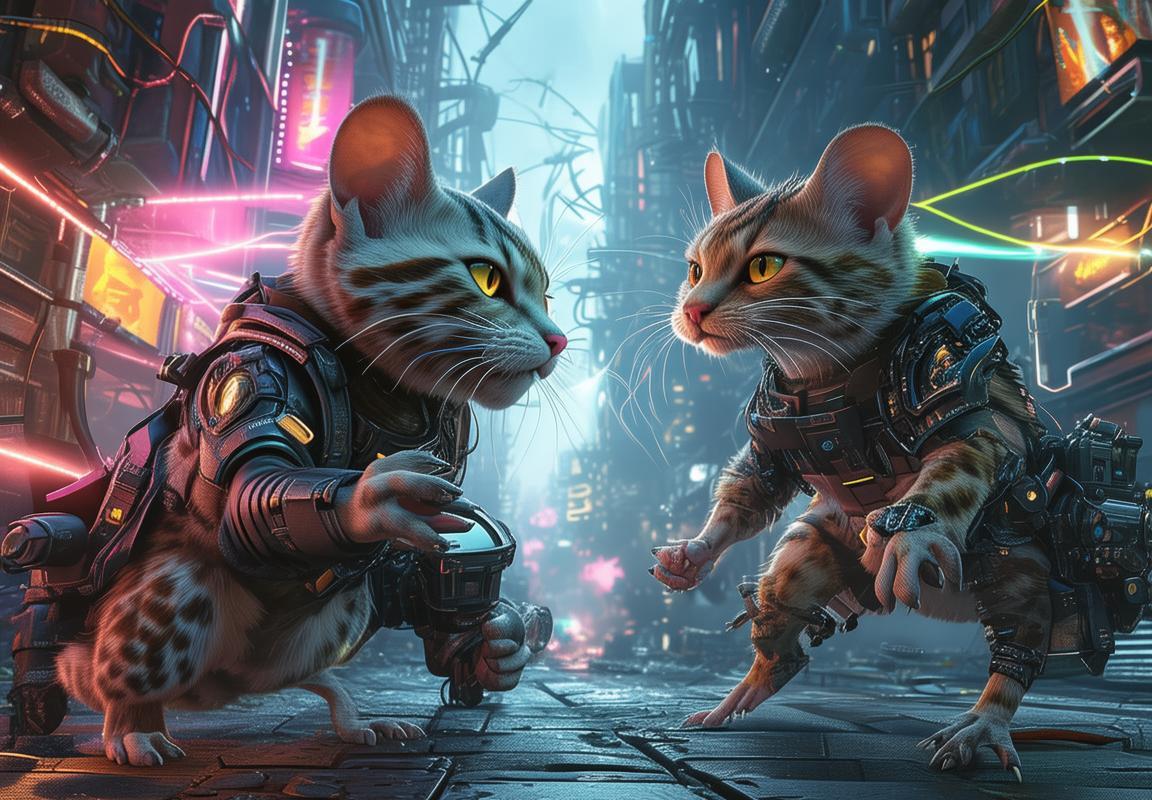 猫鼠大战：现代战争火力全开，高科技装备下的猫鼠对决惊喜揭秘