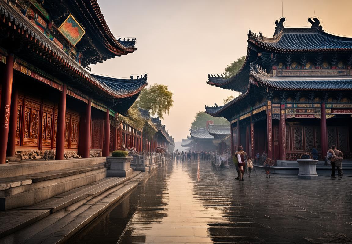 梦回大唐：晨光微曦中的长安奇幻之旅