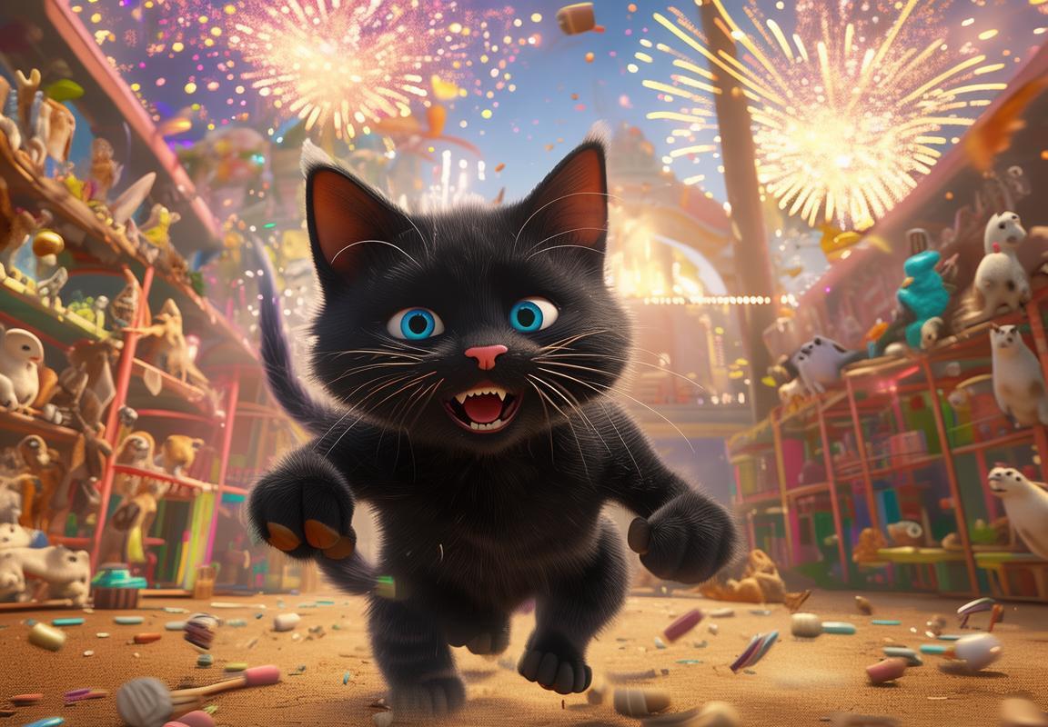 会说话的汤姆猫：枪林弹雨中的动物园明星，萌趣无限欢乐记