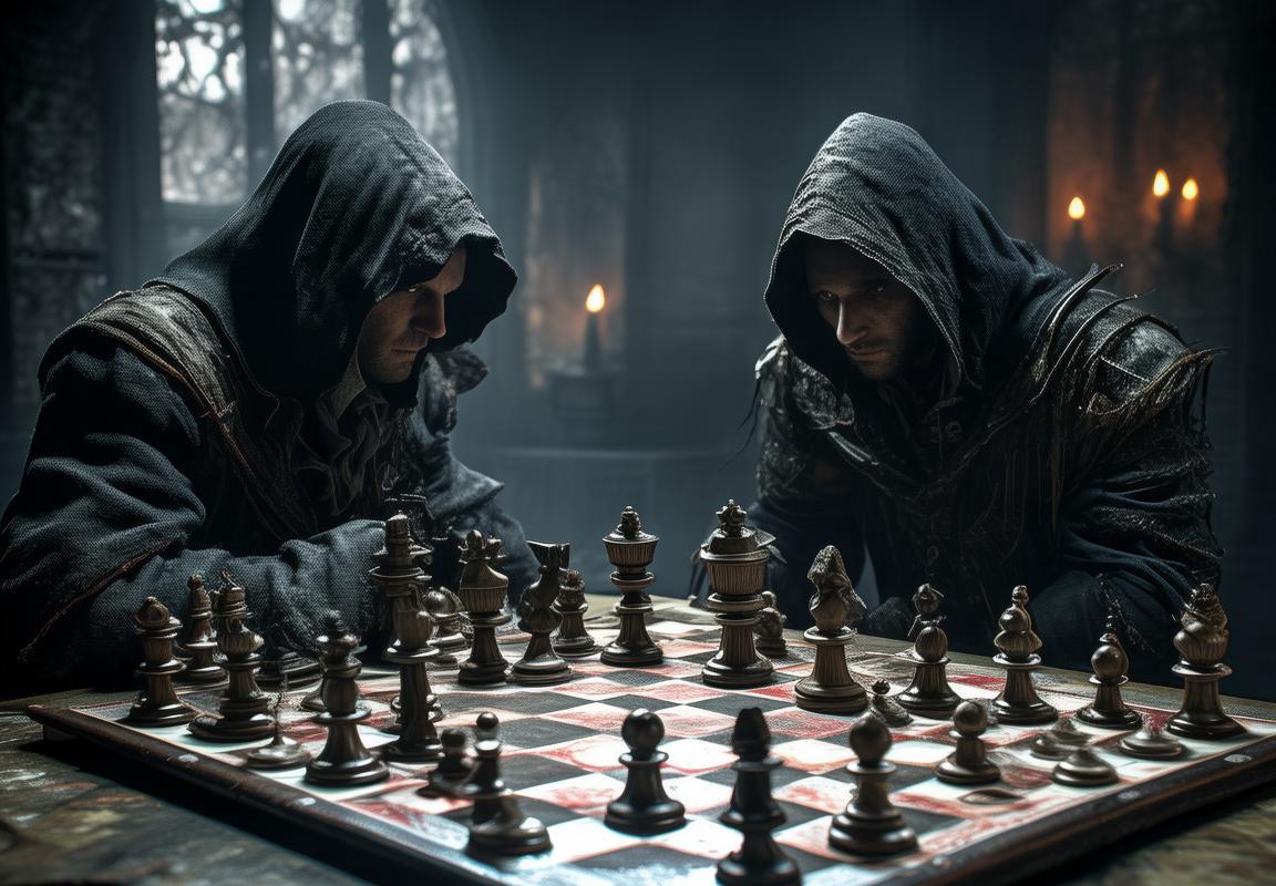 血源诅咒世界中的象棋博弈：速度与激情的棋局对决