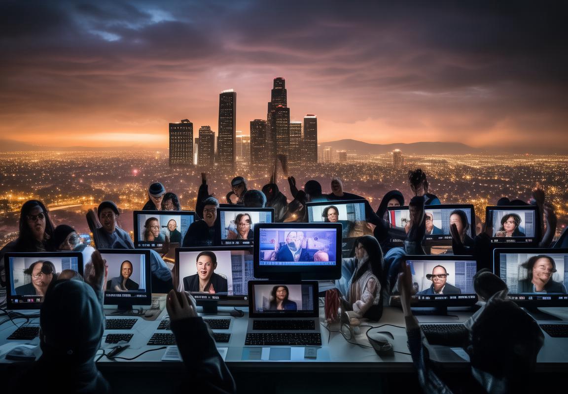 洛杉矶华人社区末日挑战：团结互助，共筑防线