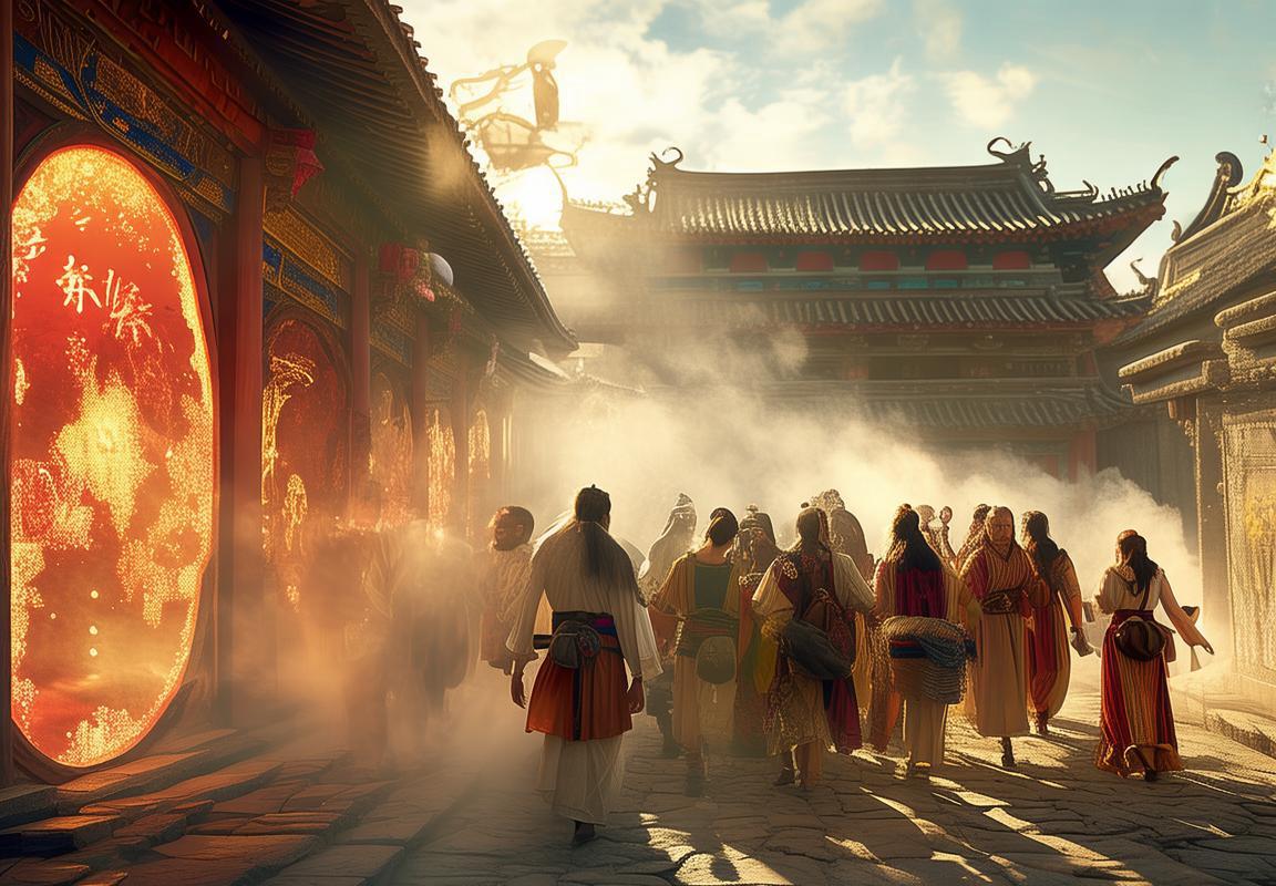 梦幻之旅：时空穿越与大唐盛世浪漫西游故事