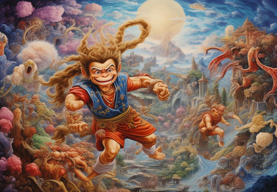 西游记：猴王领航的奇幻取经之旅