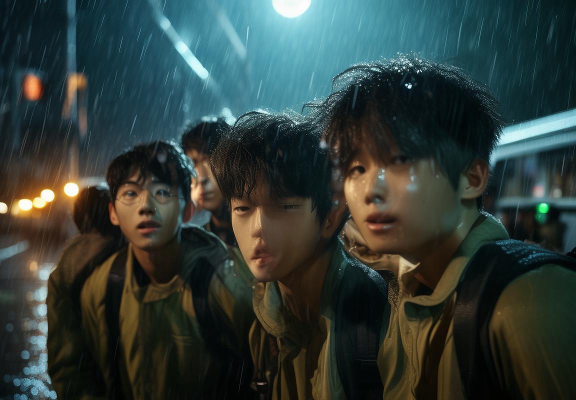 风雨交加夜，4个少年英雄挑战生死，救下全车人