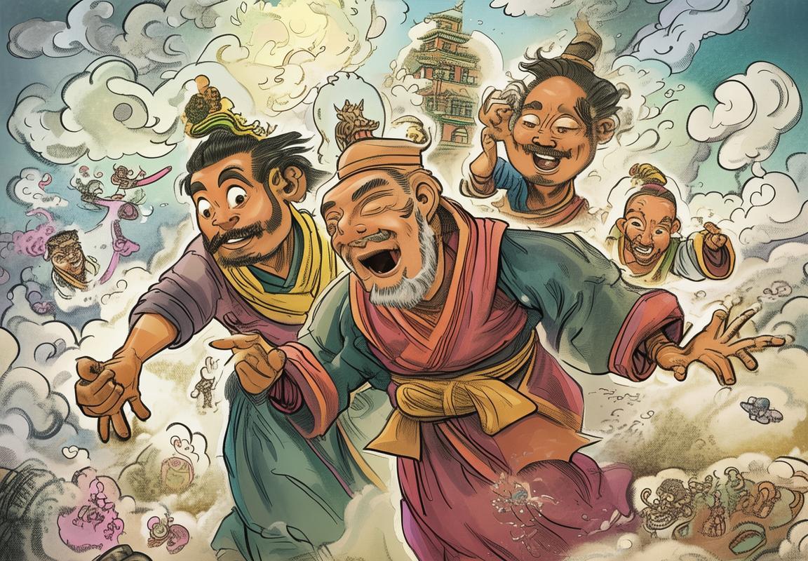西游降魔篇：师徒四人取经之旅笑料连篇